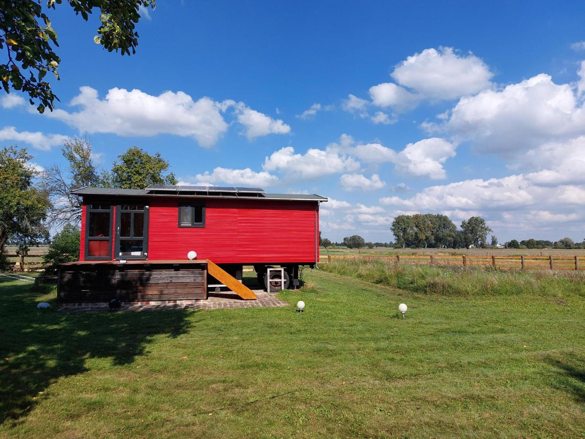 Ferienwohnung Sohl Farm Neutrebbin Exterior foto